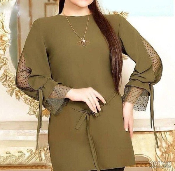 45 مدل شومیز کرپ حریر جدید