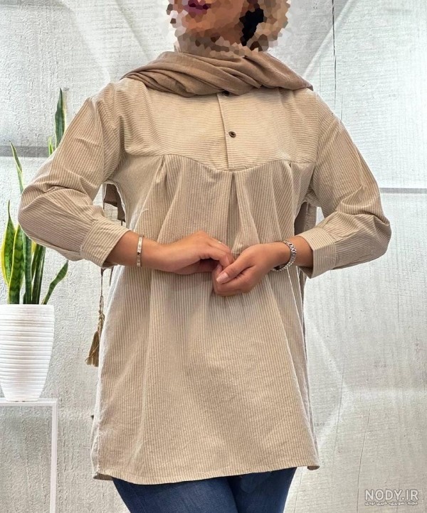 ۵۰ مدل مانتو راه راه شیک و جدید سال ۱۴۰۴ برای هر سلیقه و استایل