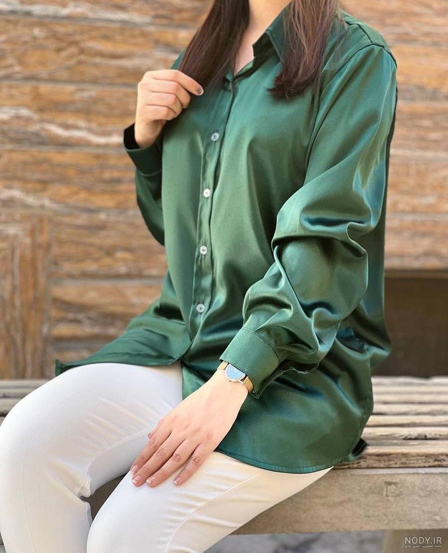 جدیدترین مدل های شومیز مجلسی شیک ۱۴۰۴، دخترانه و زنانه، ساتن، بلند، مشکی، سفید و طرح دار