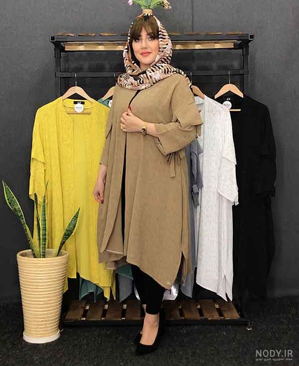 جدیدترین مدل های مانتو ابروبادی 1404؛ دکمه دار، بلند، طرح دار و مشکی برای استایل مدرن