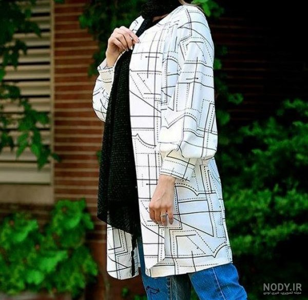 جدیدترین مدل های مانتو ابروبادی دکمه دار، بلند، کوتاه و طرح دار سال 1404 و 2025