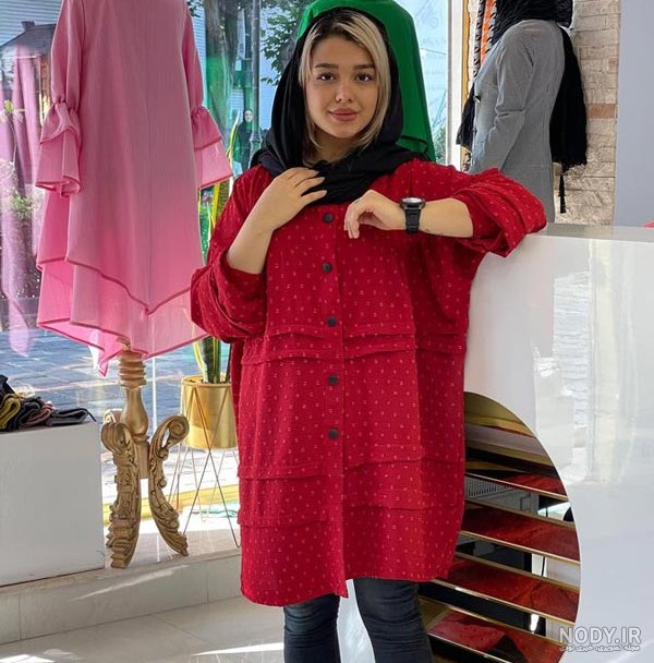 جدیدترین مدل های مانتو ابروبادی دکمه دار، طرح دار و کوتاه برای سال 1404 و 2025