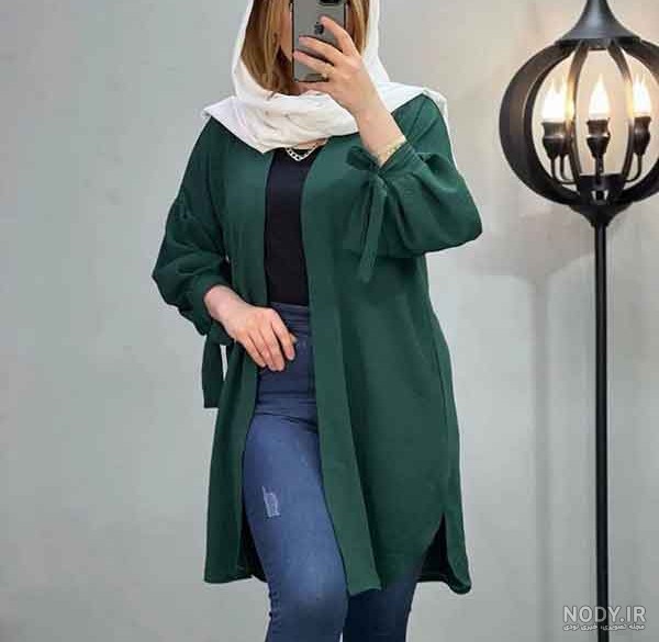 جدیدترین مدل های مانتو ابروبادی دکمه دار، مشکی، طرح دار و بلند در سال 1404 و 2025