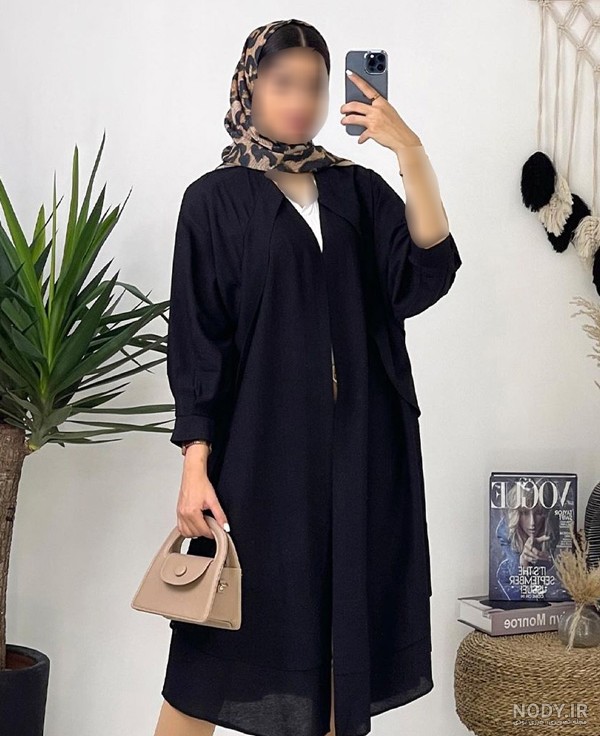 راهنمای جامع انواع مدل مانتو عبایی جلو باز در سال 1404: بلند، کوتاه، مجلسی، ساده، رنگی و دخترانه