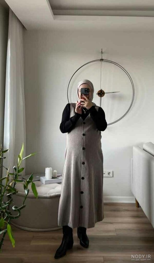 مدل مانتو پاییزی بارداری و لباس های autumn cosy و autumn pregnancy style در سال 1404