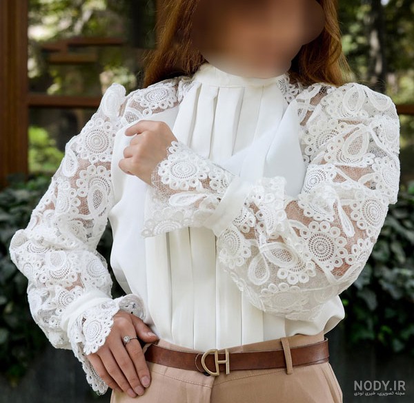 راهنمای بهترین مدل های شومیز مجلسی زنانه و دخترانه 1404، از ساتن، گیپور و حریر تا مشکی و سفید