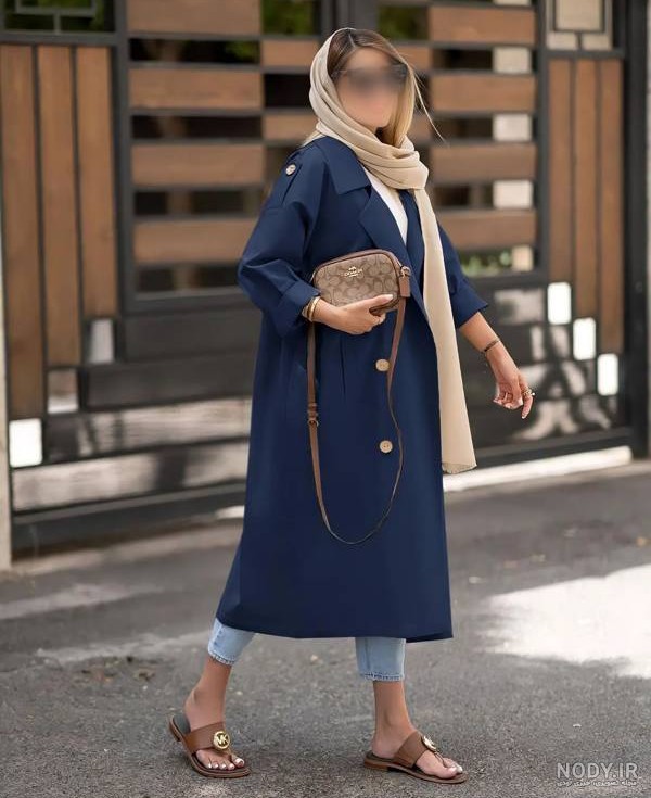 جدیدترین مدل مانتو تابستانی بلند جلو بسته دخترانه و مجلسی در سال ۱۴۰۴