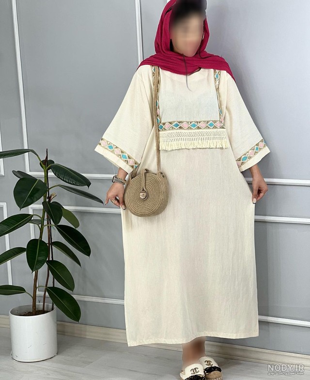 بهترین مدل مانتو تابستانی جلو بسته بلند جدید و شیک در سال ۱۴۰۴