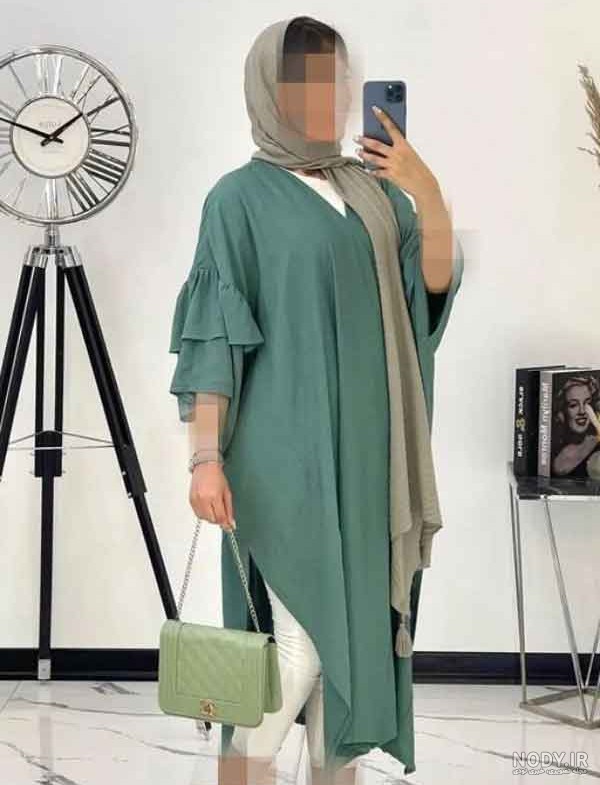 جدیدترین مدل مانتو بلند جلو باز شیک و مجلسی برای بهار ۱۴۰۴ و ۲۰۲۵