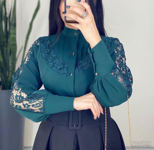 جدیدترین مدل شومیز دکمه دار دخترانه و زنانه با دوخت ساده و خاص در سال ۱۴۰۴