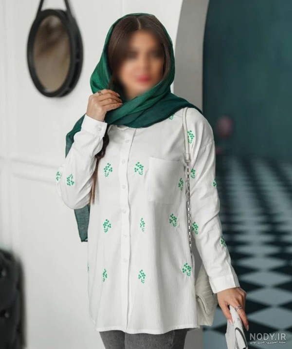 جدیدترین مدل های شومیز دکمه دار دخترانه و زنانه ۲۰۲۵ با دوخت ساده و خاص