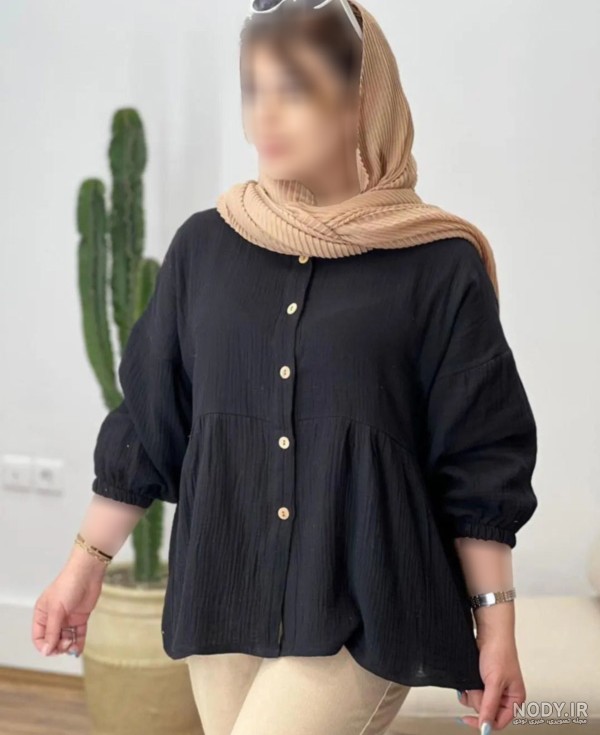 جدیدترین مدل های شومیز دکمه دار دخترانه و زنانه در سال ۱۴۰۴ با دوخت ساده و خاص