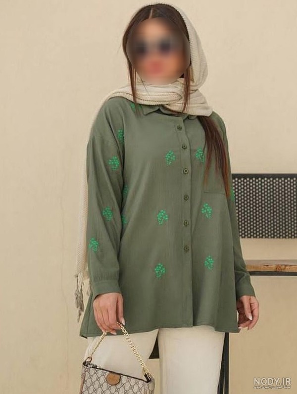 جدیدترین مدل شومیز دکمه دار دخترانه و زنانه با دوخت خاص در ۱۴۰۴ و سال ۲۰۲۵