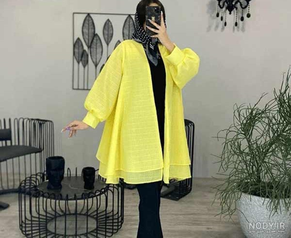 تصاویر مدل مانتو حریر جلو باز جدید بلند، کوتاه و گلدار در سال ۱۴۰۴ با استایل های مدرن و جذاب