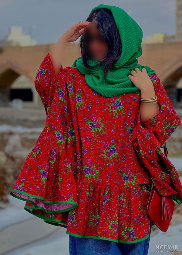مدل مانتو تابستانی بلند نخی گلدار در سال ۱۴۰۴، ترکیبی از مدل های حریر، تونیک و لباس نخی زنانه