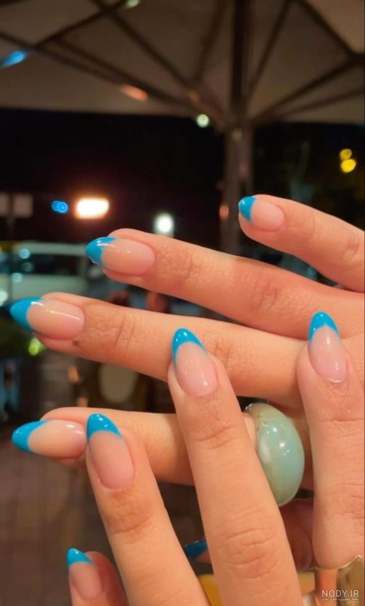 Summer french nail art  summer nail trends 2023  Summery nails ...