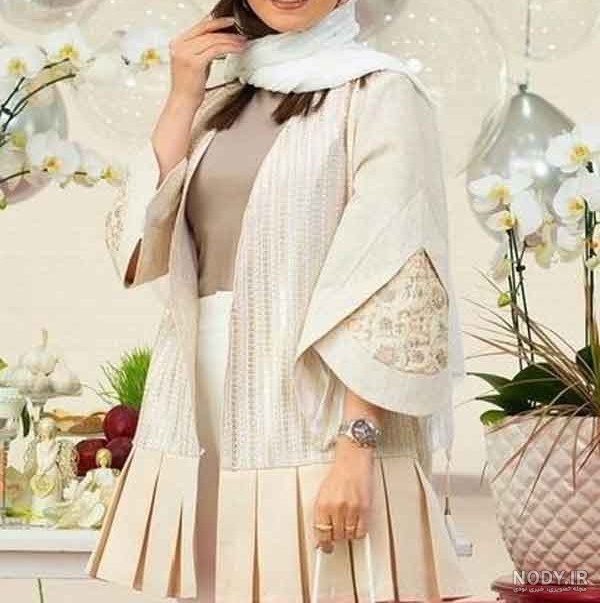 جدیدترین مدل مانتو کوتاه تابستانی دخترانه و زنانه ۱۴۰۴؛ شیک، راه راه، ساده و اسپرت