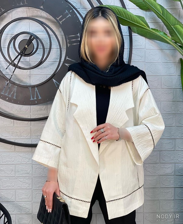 جدیدترین مدل های مانتو کوتاه تابستانی دخترانه و زنانه شیک و راه راه ۱۴۰۴