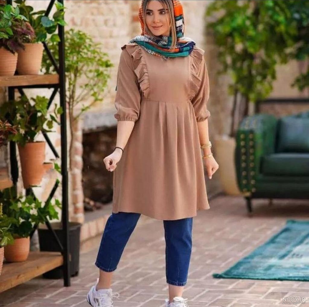 مدل مانتو تابستانی جلو بسته اسپرت 2025، جدیدترین مدل های sports coat style و sport coat jeans در مجموعه 1404