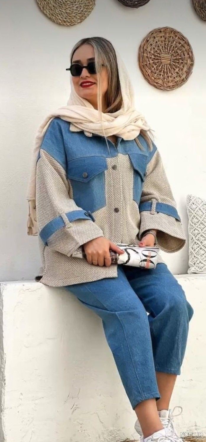 مدل مانتو جدید با رنگ سال ۱۴۰۴ و رنگ های مد سال ۱۴۰۲ و ۱۴۰۴، بهترین گزینه های لباس امسال