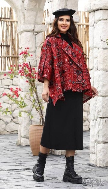 تصاویر مانتو مجلسی یلدا، شیک و ترک، در yalda concept store و yalda cosmetics 1404 شمسی