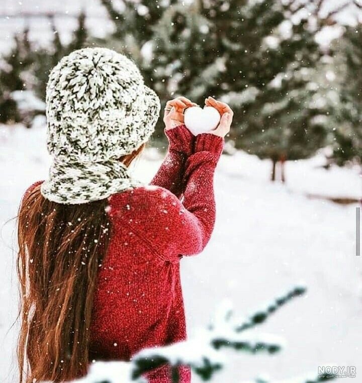 عکس های پروفایل زمستانی دخترانه ۱۴۰۴ با حجاب، فانتزی و لاکچری، مناسب برای گروه ها و استایل های مختلف