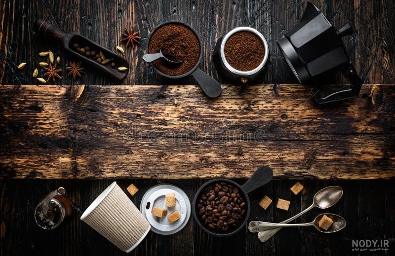 عکس های پس زمینه قهوه ای زیبا و متنوع برای گوشی، فنجان و فضای قهوه خانه در سال ۱۴۰۴