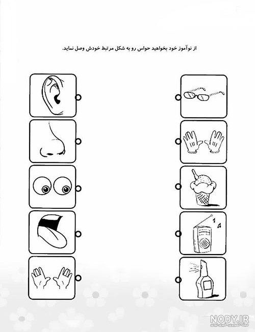 آموزش نقاشی حواس پنجگانه برای کودکان و دانش آموزان در سال 1404