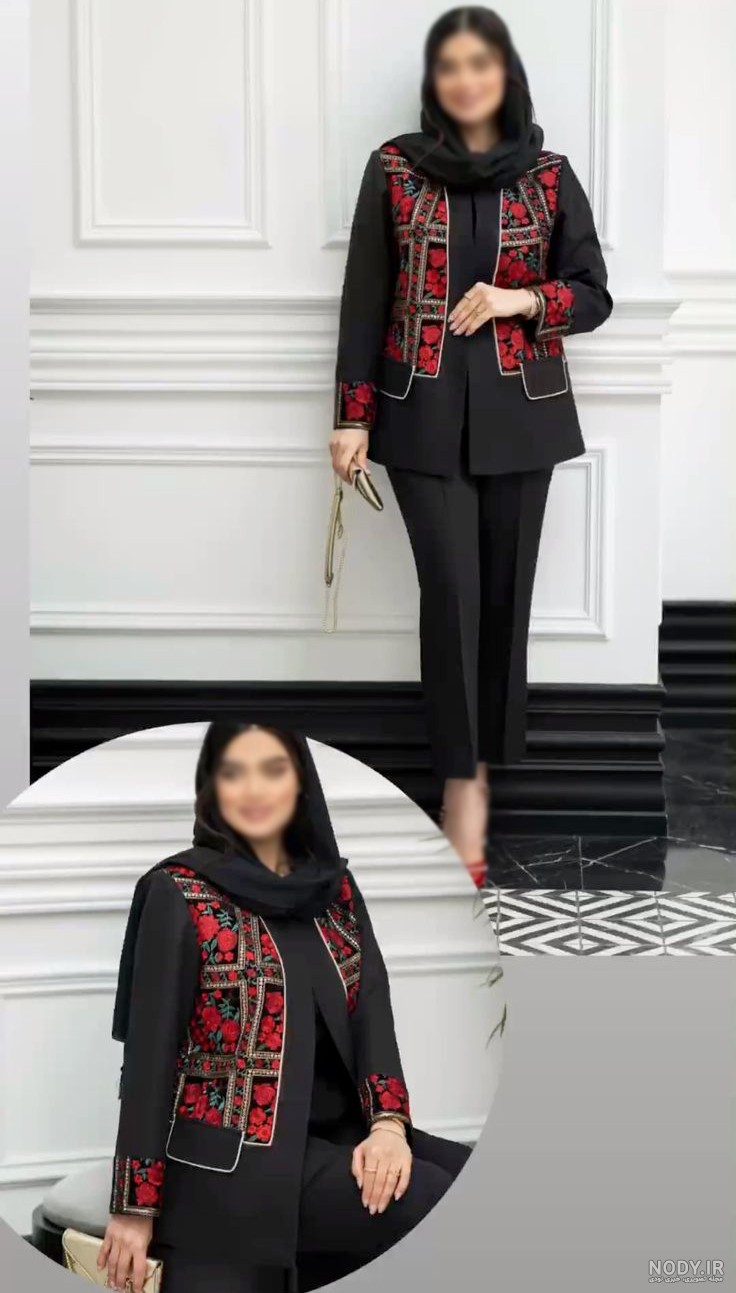 مدل مانتو شب یلدا ۱۴۰۴ و جدیدترین مانتوهای عید ۱۴۰۴ با طرح های شلوار و مدل های سال های قبل