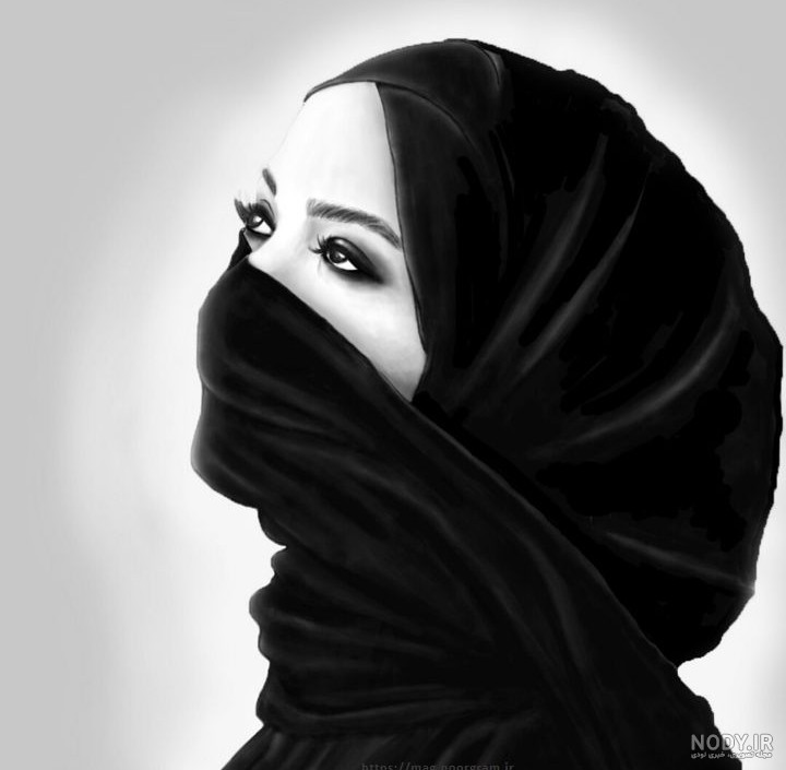 آلبومی از عکس های پروفایل دخترونه حجاب دار جدید، کارتونی، خفن و با متن برای سال 1404 و 2025