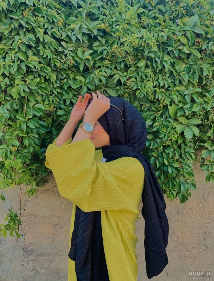 عکس های پروفایل دخترونه حجاب دار جدید و شیک با متن و کارتونی برای سال 1404 و 2025