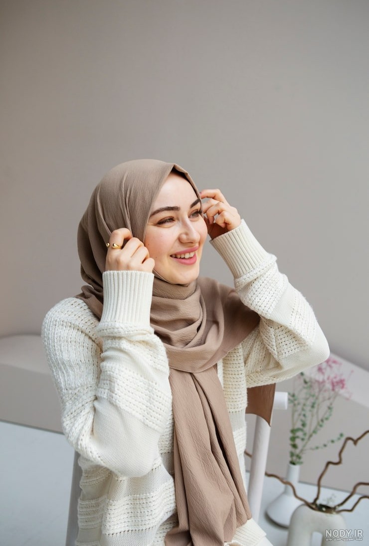 بهترین عکس پروفایل دخترونه حجاب دار جدید و شیک برای سال 2025 و 1404