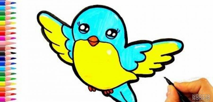 40 نقاشی های پرنده خیره کننده
