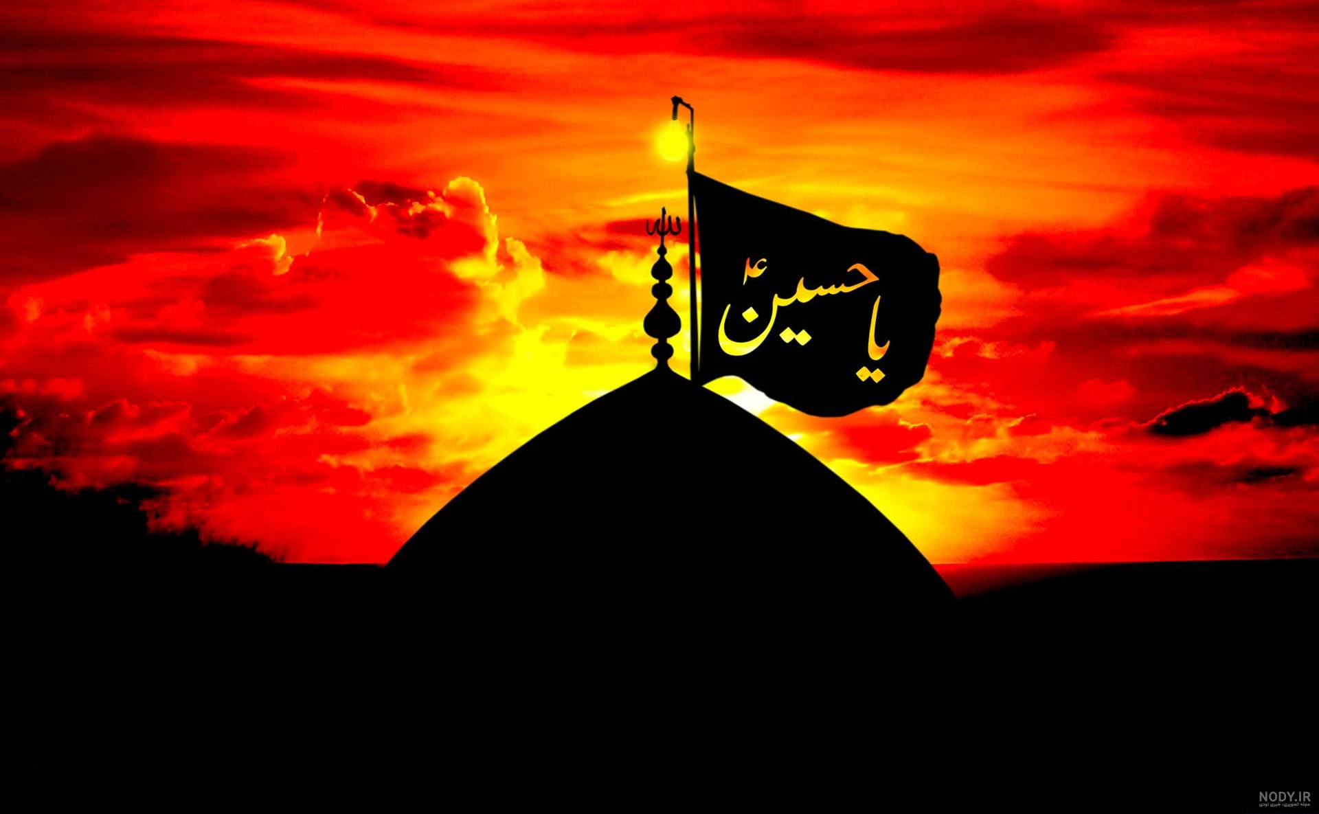 عکس پس زمینه امام حسین با کیفیت بالا و تم مذهبی برای گوشی و حرم در سال ۱۴۰۴