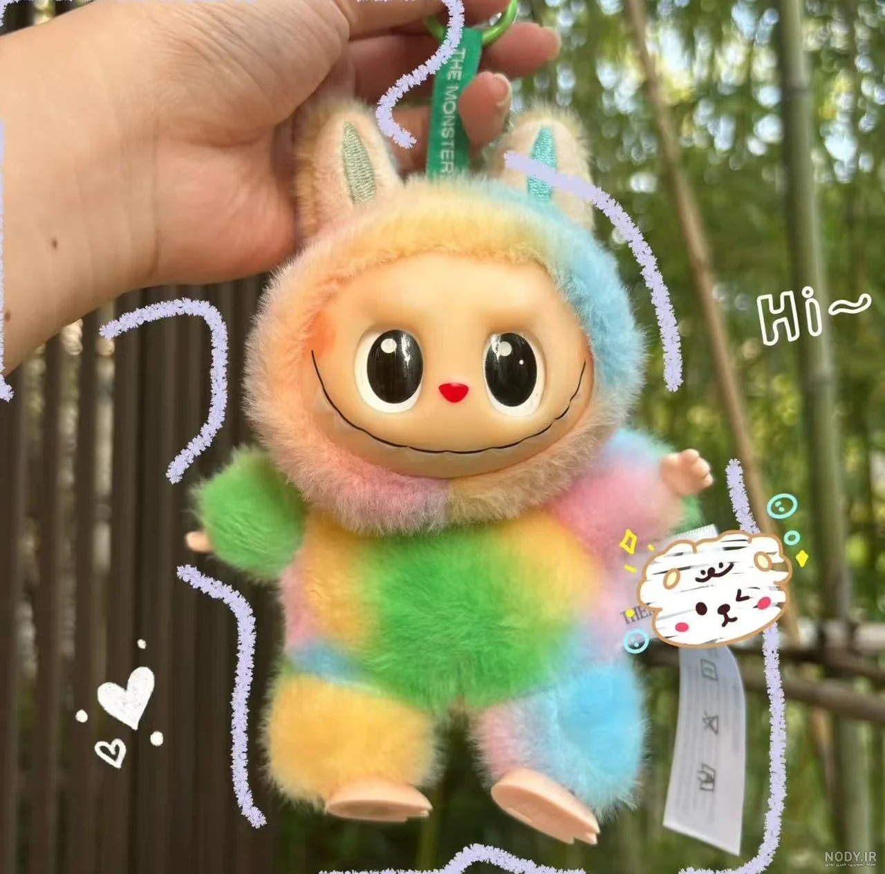 عکس های لبوبو رنگین کمانی اصل و فانتزی، بچه های رنگین کمان و عکس های rainbow friends در سال ۱۴۰۴