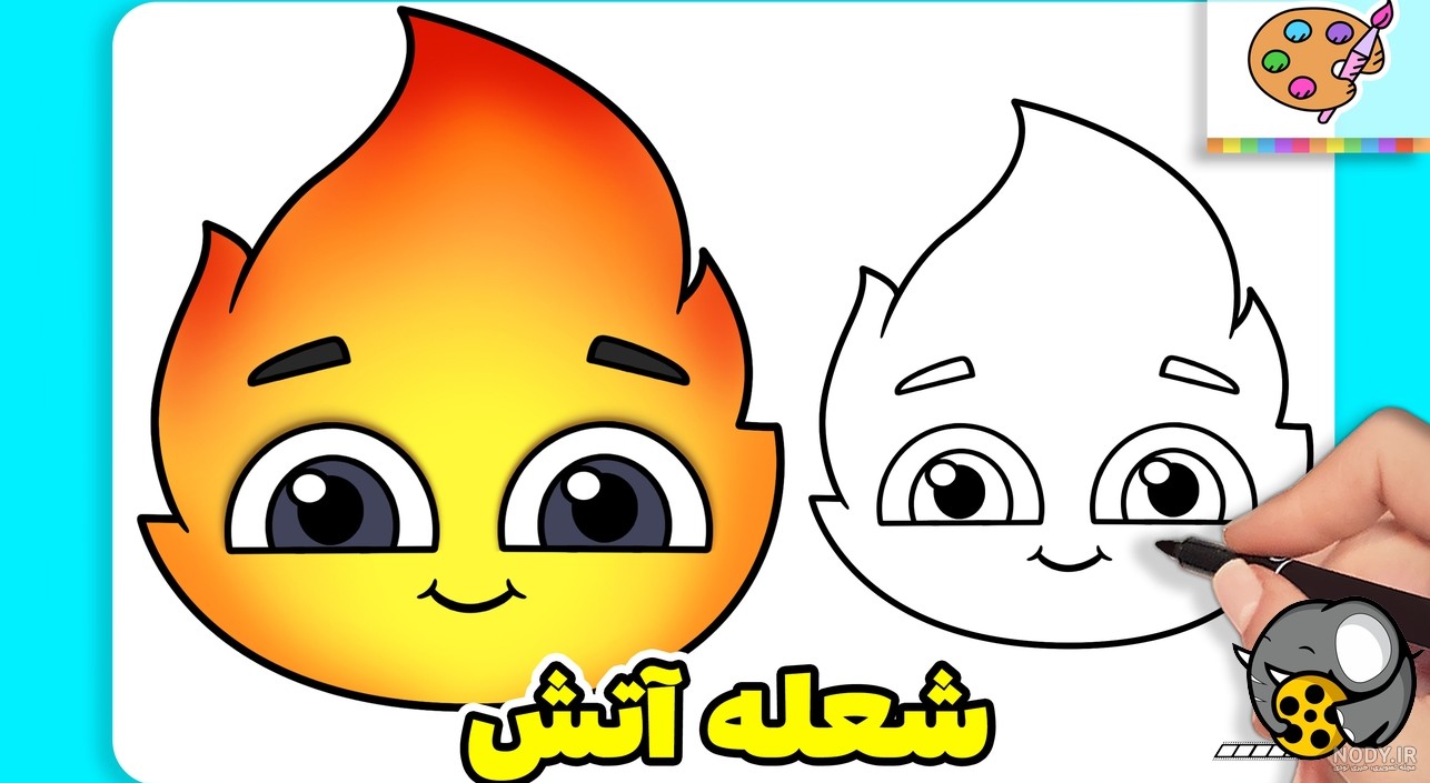 40 اثر دیدنی نقاشی آتش