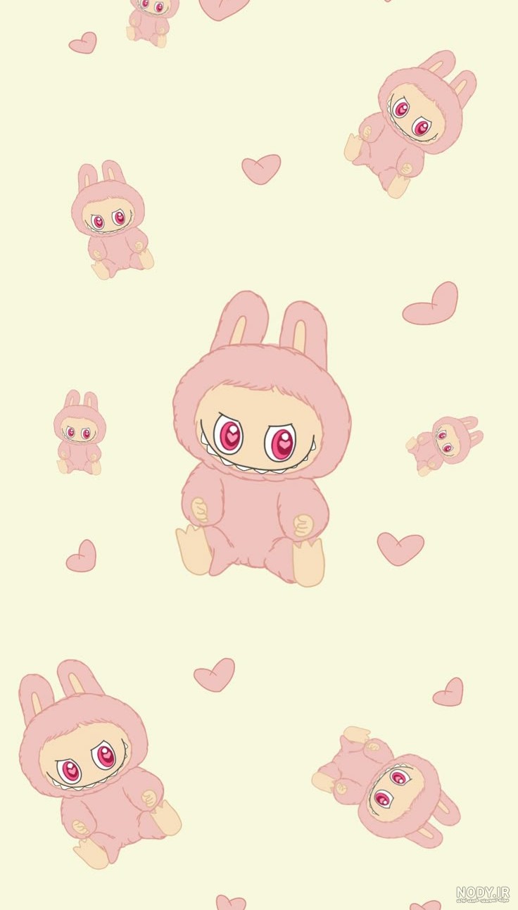 عکس لبوبو صورتی برای پس زمینه، بک گراند صورتی و لوگوهای pink در سال ۱۴۰۴ شمسی و ۲۰۲۵ میلادی