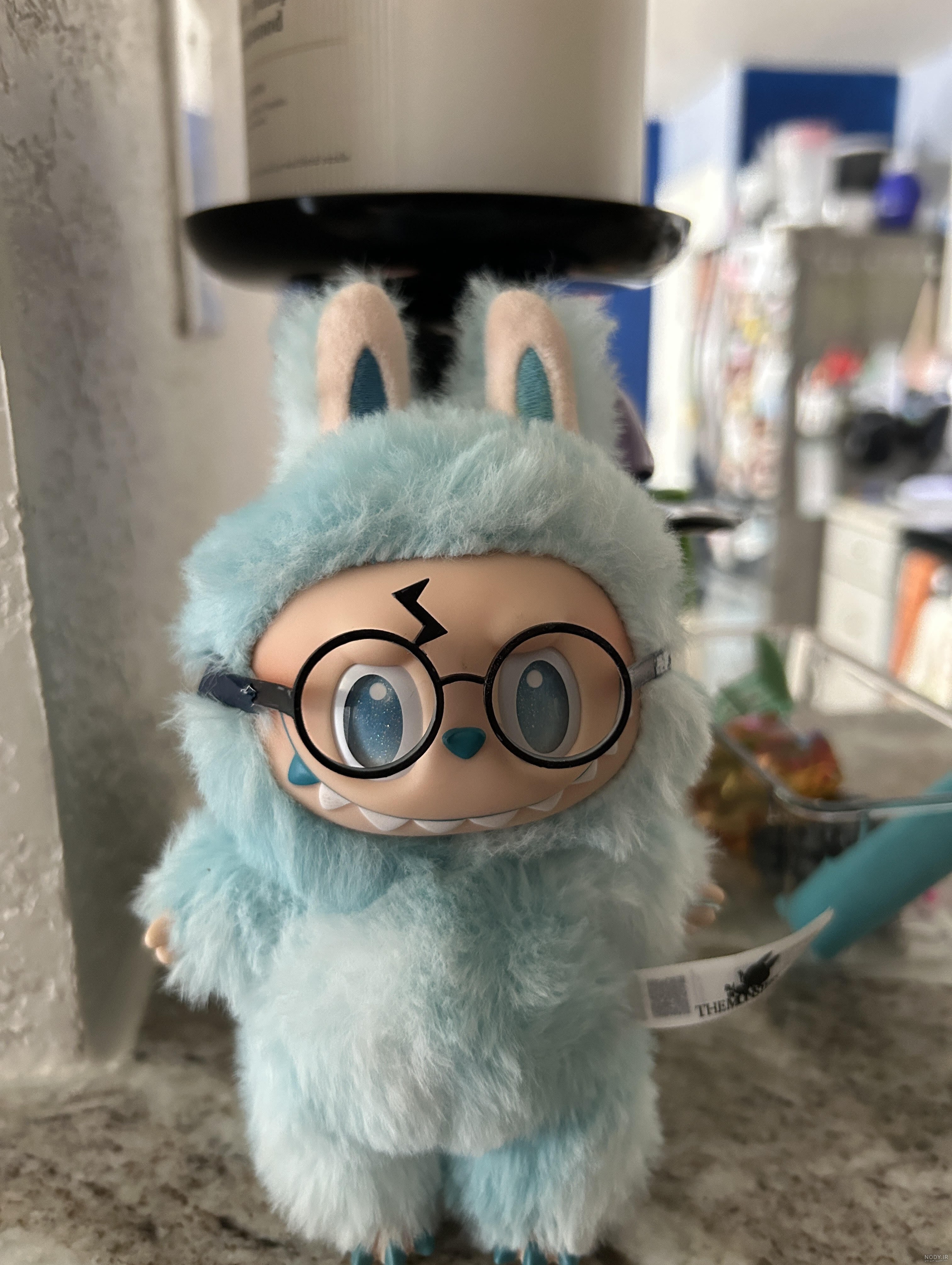 عکس لبوبو عینکی با استایل خاص، از Photo Lab Frankfurt و Blue Bottle در سال 1404 شمسی
